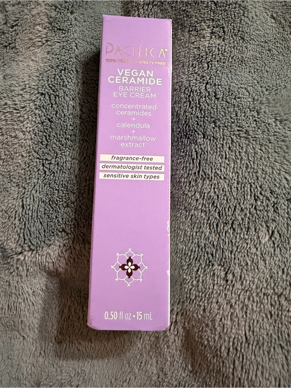 Pacifica Vegan Ceramide Barrier Eye Cream - Lavender Purple